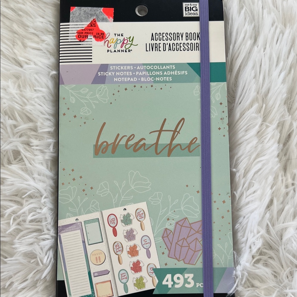 The Happy Planner Wellness Accessory Book
